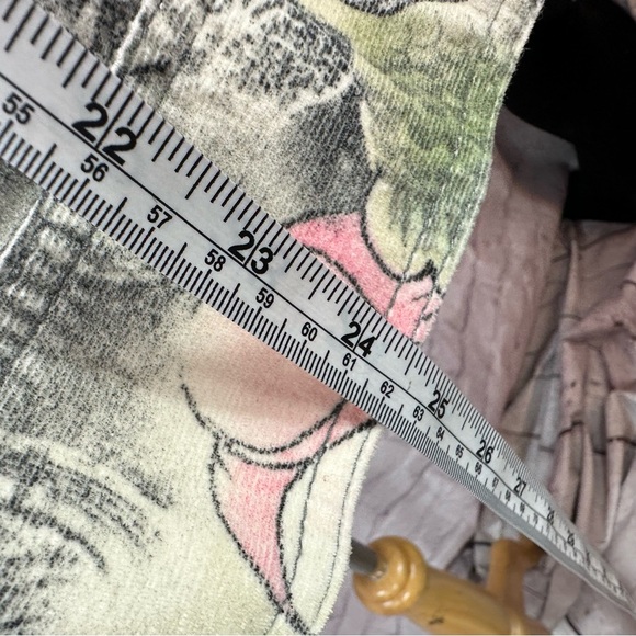 Chico's XL Floral Bomber Jacket - Pink and Green Chicos Sz 3 - Picture 4 of 9